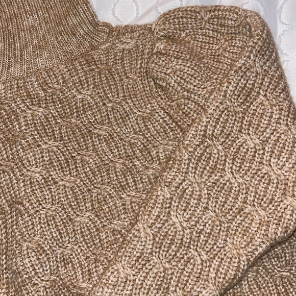 Primark chunky tan turtleneck sweater - Picture 2 of 6